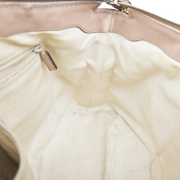 GUCCI Sukey Guccissima GG Pattern 2Way Shoulder Bag Leather Pink GHW - Picture 9 of 16